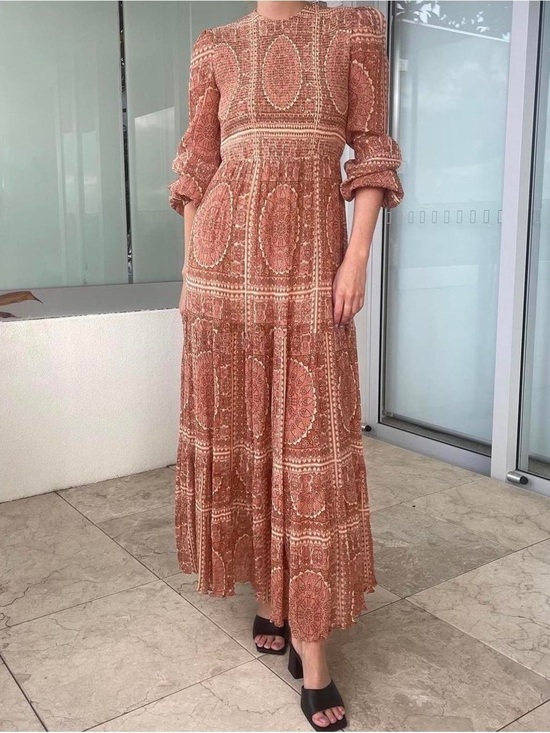 Zimmermann Dresses & Skirts - Zimmermann Primrose Paisley Crinkle Maxi Dress